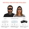 Ergodyne OSMIN, Safety Glasses, Anti-Fog, Clear Lens, Matte Black Frame OSMIN-AFAS - alternate 5